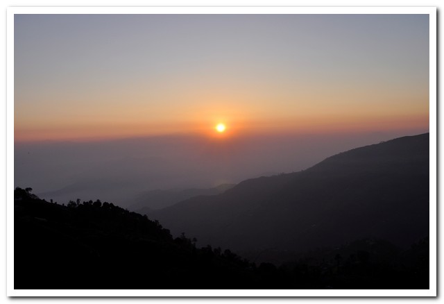Sonnenaufgang in Nargakot