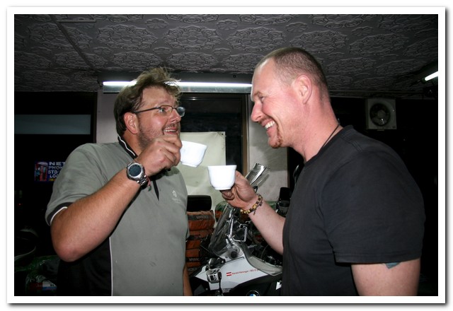 Den Kaffee haben wir uns verdient