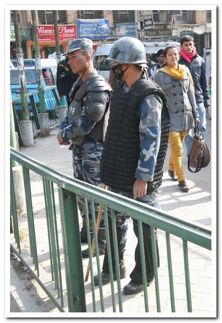 Demonstrationen in Kathmandu